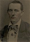 Unidentified man with Masonic emblem on tie