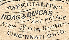 Hoag and Quick's Art Palace