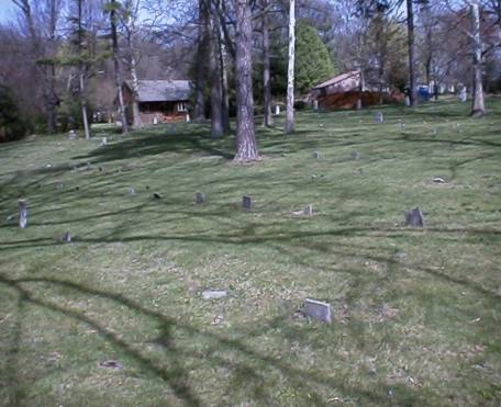 View of the Cemetery looking East