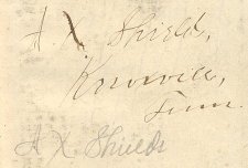 A. X. Shields' signature